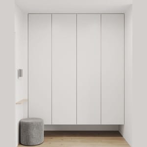 Шкаф подвесной с подсветкой на заказ