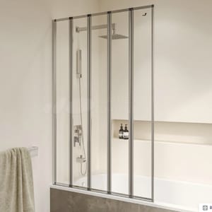 Стеклянная шторка для ванны