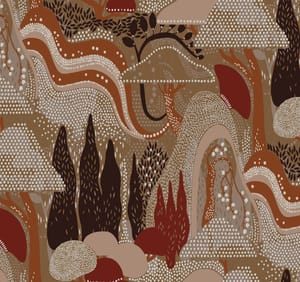 Обои акцент